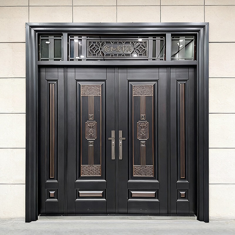 380 Stainless Steel Painted Entrance Door, Villa Main Door, Double Door, Rural Self-Built House Main Door, Country Entrance Door