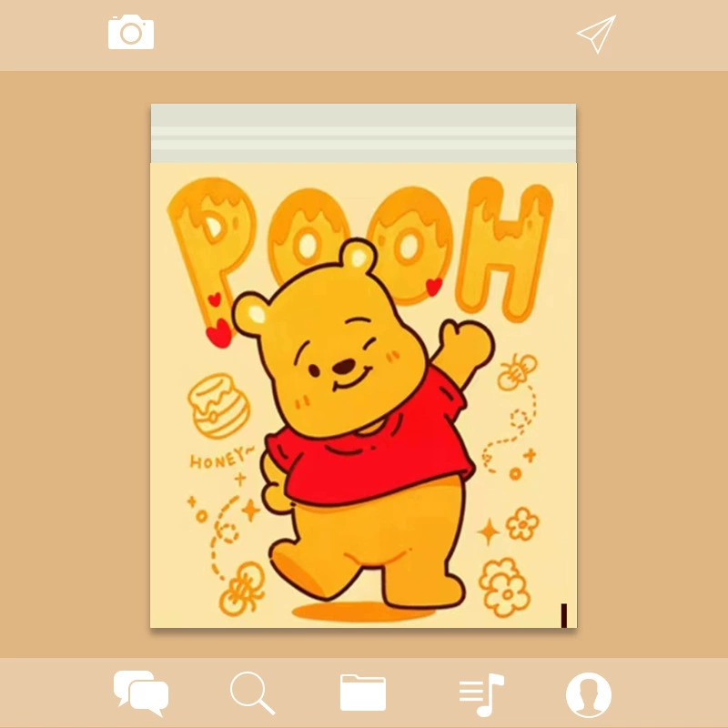 Convenient garbage bag for students, cartoon storage system, print