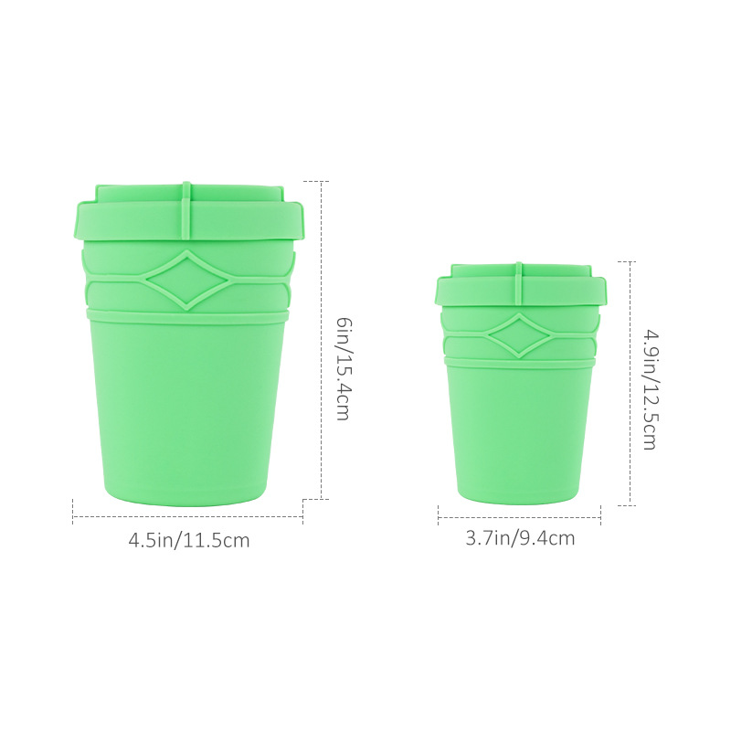 2022新款清洁宠物用品宠物洗脚杯狗狗洗脚器硅胶猫狗宠物洗脚杯