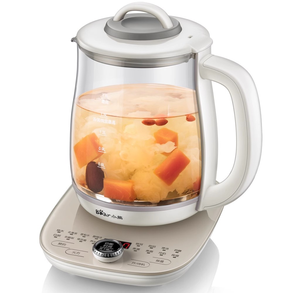 Bear Health Water Kettle Ysh-C18P1 Electric Water Kettle Stew Constant Temperature Household Multi-Functional Teapot Water Kettle 1.8L