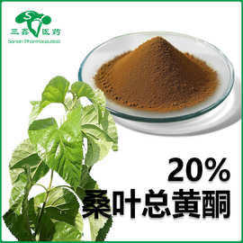 桑叶总黄酮20% 桑叶提取物Mulberry Leaf桑叶黄酮5%-20%桑叶粉