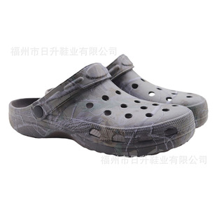 OEM������ʿ����Ь�羳ebay���R�dˮ�Dӡ�p���aɳ�����@ЬClogs
