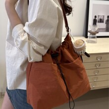 大容量包包女简约休闲个性2025新款时尚百搭单肩包通勤托特包定制