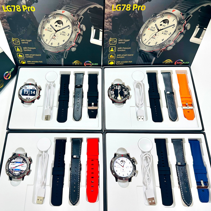 Huaqiang North New LG78PRO Bluetooth Smart Call Watch Heart Rate Blood Pressure Sports Wind suit