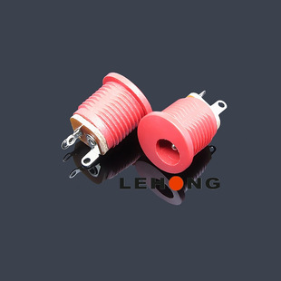 Dc-5520-022 Red/High Temperature Resistant Pbt Environmental Protection/Dc Power Socket/Dc Dc Socket