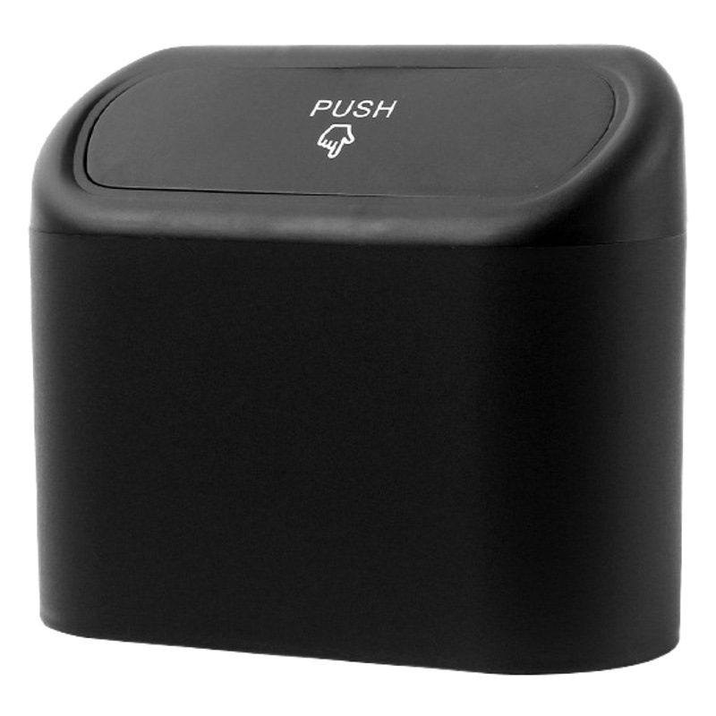 Coche mini basura puede multi-funcional colgante caja de almacenamiento gran capacidad coche sundries organización caja de almacenamiento impermeable