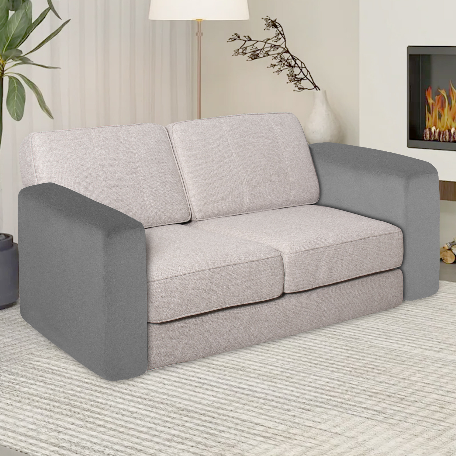 Copridivano francese minimalista elastico resistente ai graffi_voghion.com
