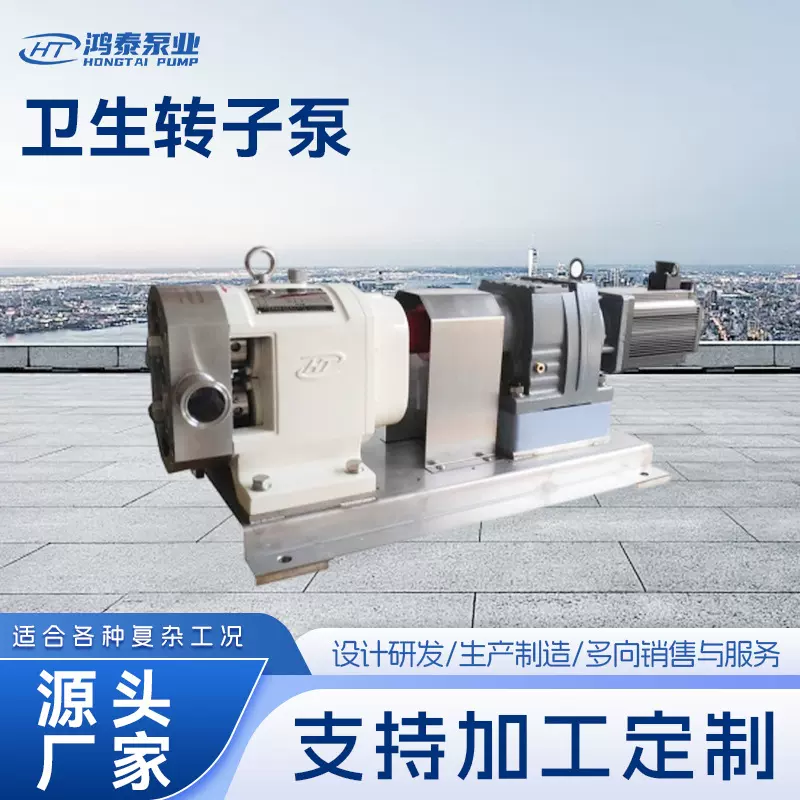 宁波专业卫生转子泵 固相液相气相介质适用化工泵 混合均质转子泵