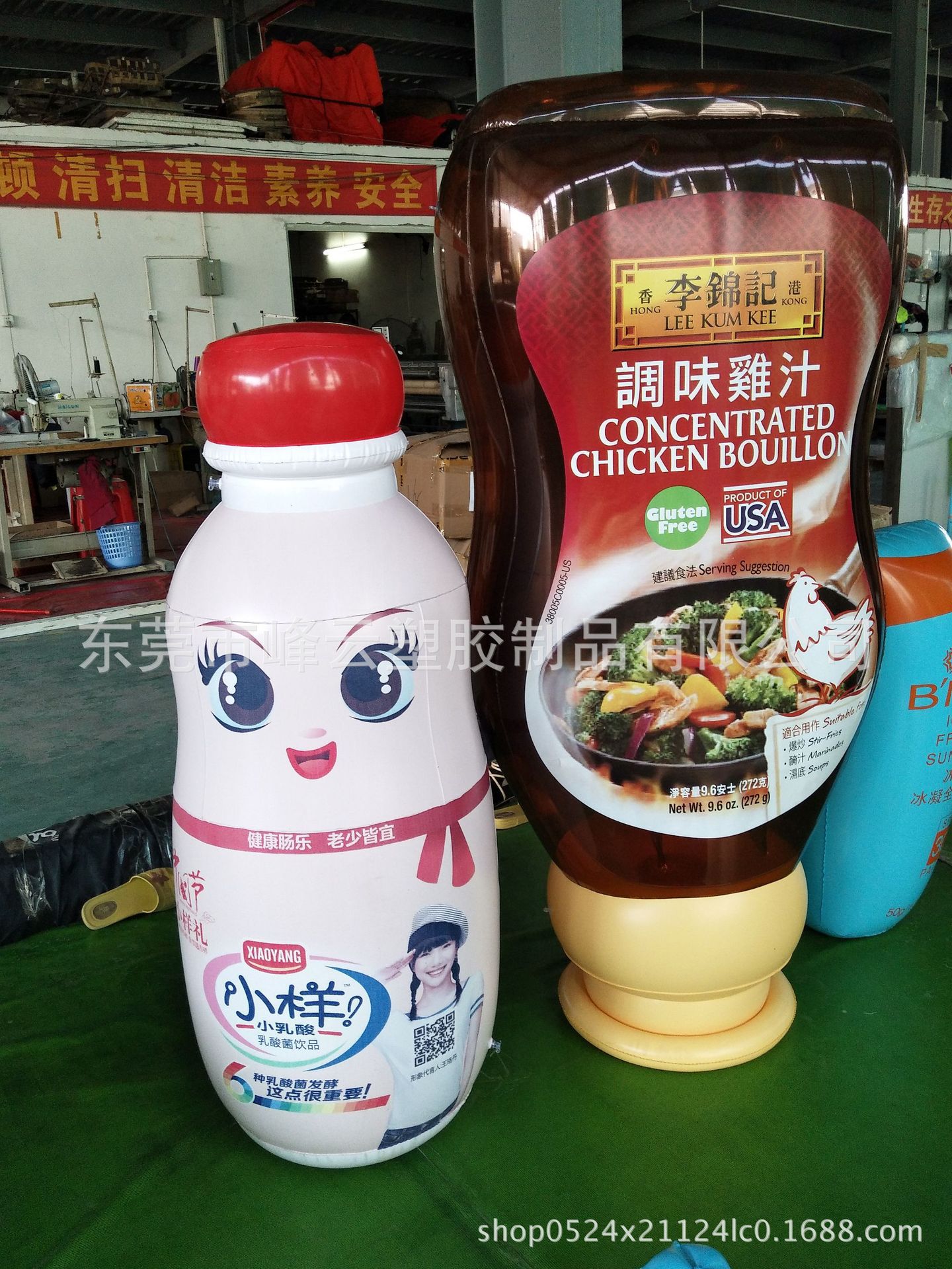 厂家直供PVC充气模型 广告展览充气听装罐 门店促销广告柱