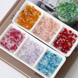 4mm��͸��ɫˮ������ɢ������朴������ֹ�DIY�ִ��Ʒ���ɢ��