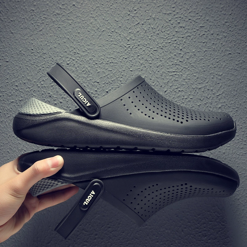 Японские сандалии ZGP на мягкой подошве, летние сабо, мужская верхняя одежда, нескользящая пляжная обувь для пар, женские сандалии, уличные тапочки.