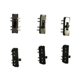 微型SIBER XN-14BX 8脚贴片拨动开关电吹风开关 3档迷你滑动开关-阿里巴巴