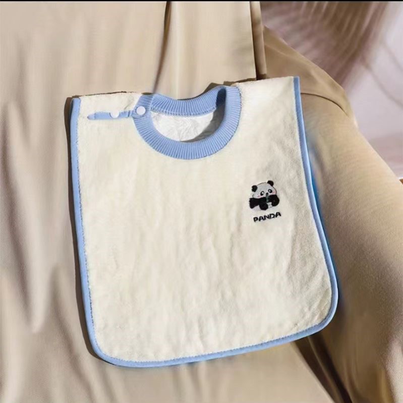 Children's universal double-sided waterproof bib for face washing