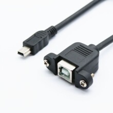 ����5P Mini USBתBFĸ��ӡ�ӳ���T��mini תUSB-Bĸ��������˿��