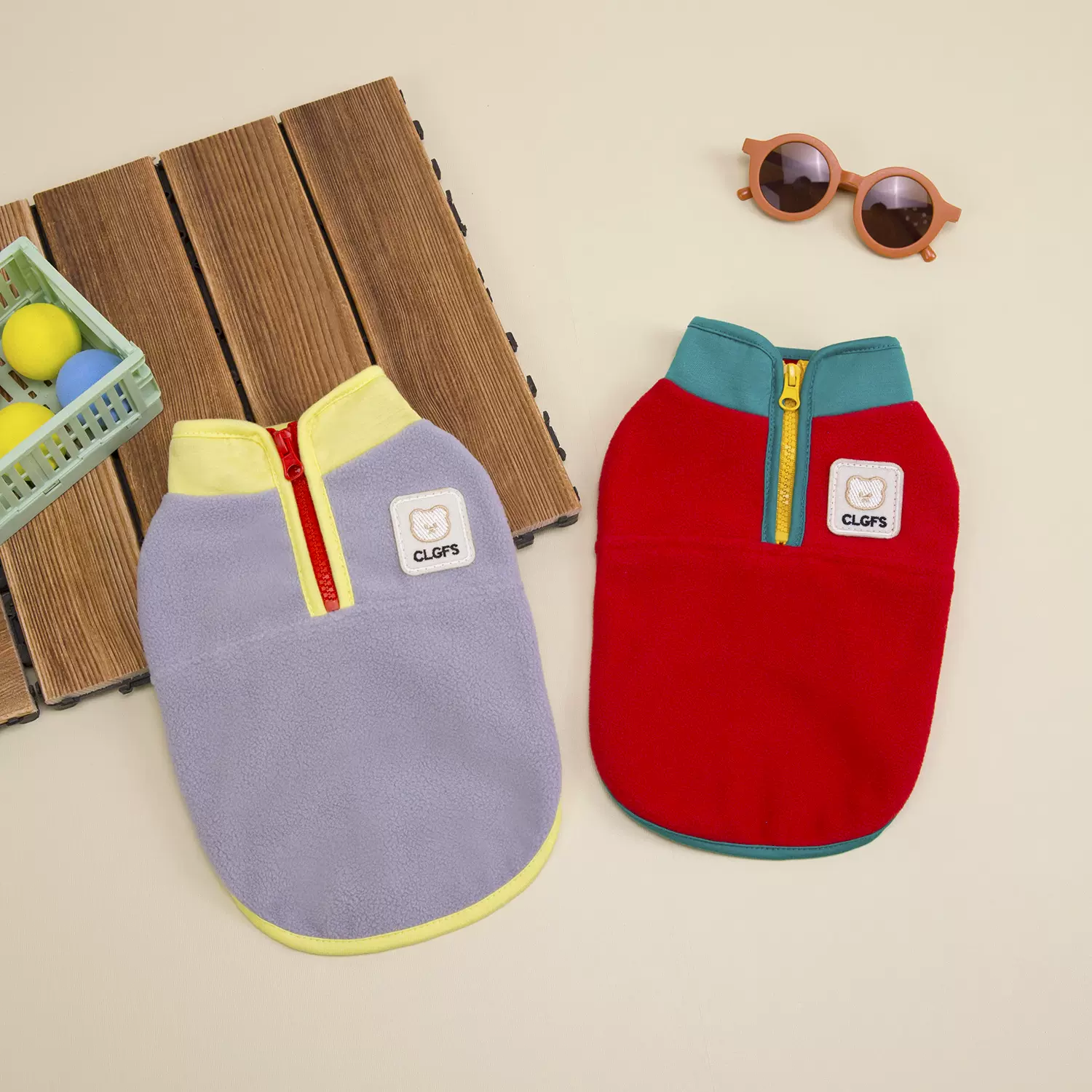 宠物衣服秋冬加厚保暖猫咪柯基比熊泰迪狗狗衣服可爱拉链帅气绒衣