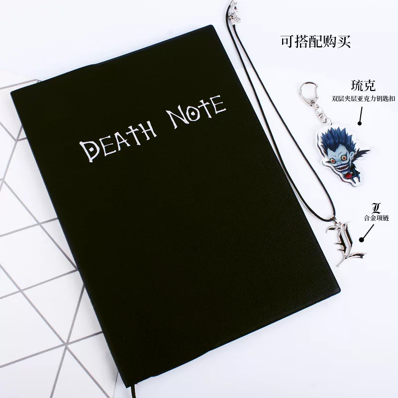 Аниме блокнот Death notebook с перьевой ручкой dethNote выставка оптовая поставка канцелярия