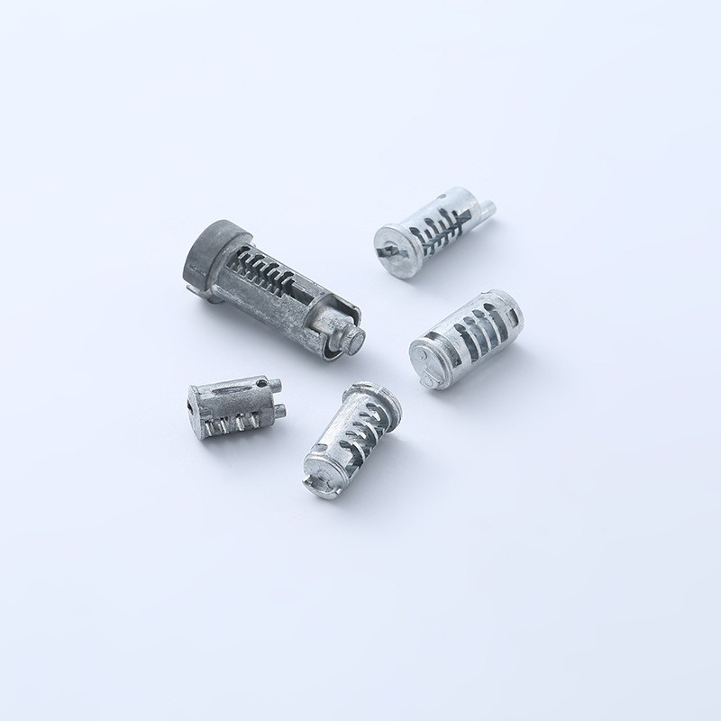 可定锌合金铝合金锁芯 来图生产锌铝合金压铸件 金属锁芯压铸加工