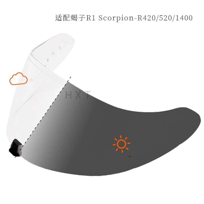 Helmet Color-Changing — Dəbilqə (Kaska) aksesuarları - r1-scorpion-r520r11400