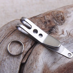 Suspension clip for key ring outdoor EDC tool wallet banknote clip carabiner quick hanging equipment