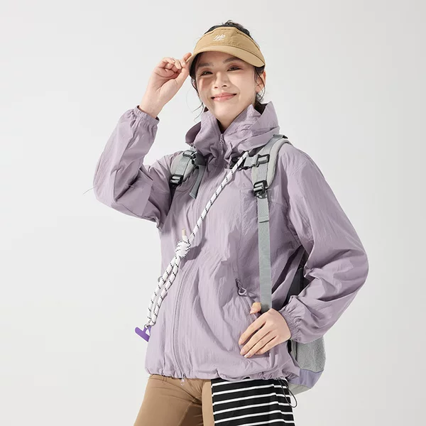 Mountain-Style Sun Protection Clothing for Women, Short Sun Protection Clothing for Men, Lightweight Outdoor Skin Clothing, Anti-Uv Upf50+ Jacket