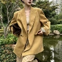 秋季复古灯芯绒上衣
