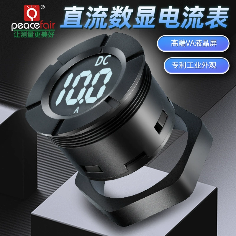 Peacefair бренд ЖК-DC цифровой измеренный DC0-100A литиевая батарея автомобиля