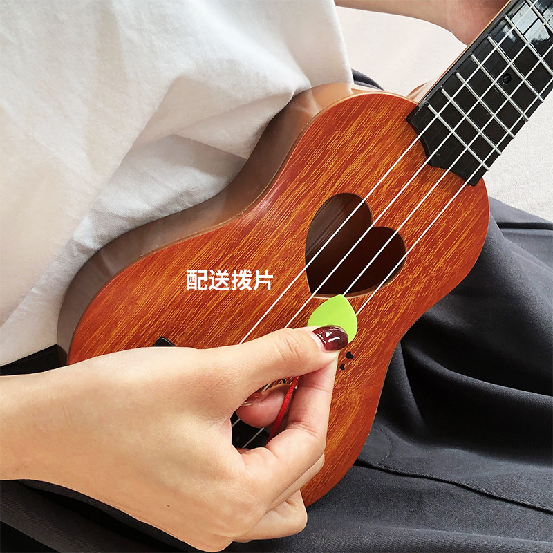 Children's musical instrument toys beginner introduction simulation ukulele small guitar can play educational enlightenment baby