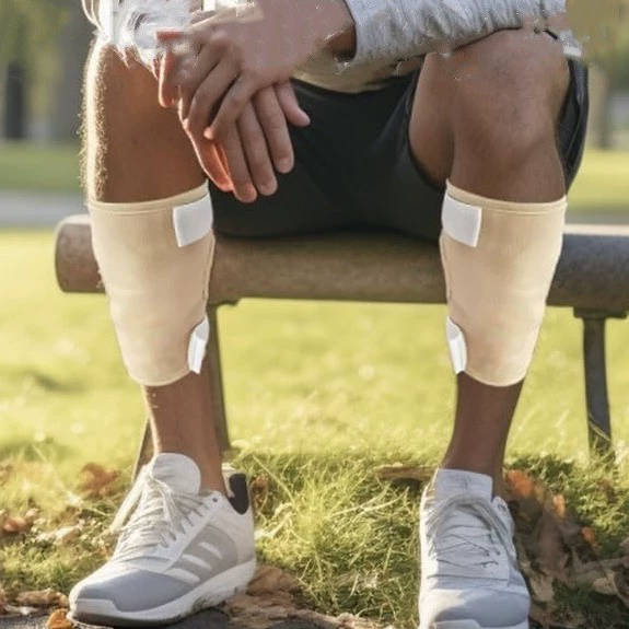 Трансграничный холодный и горячий массаж Спортивный защитный крем Протечительное масло Уход Холодный и теплый наколенник масло касторовое масло