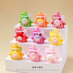 吸うゼリーシリーズかわいい人形樹脂工芸品デスクトップ小さな装飾品ペアブラインドバッグボックスアクセサリー卸売