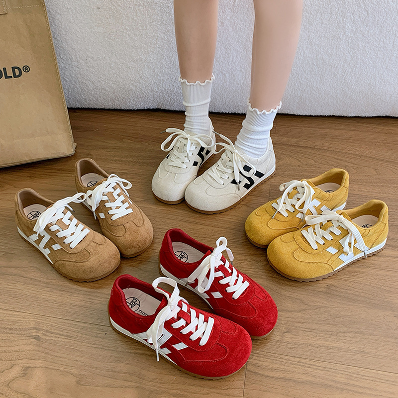 2026 Spring New Collection: Retro Women's Casual German Army Trainers, Versatile Lace-Up Lightweight Women's Platform Sneakers 2026 Spring New Collection: Retro Women's Casual German Army Trainers, Versatile Lace-Up Lightweight Women's Platform Sneakers