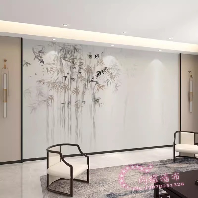 轻奢风潮牌麻将馆主题背景墙布网红服装店墙纸奢侈品棋牌装饰壁纸|undefined