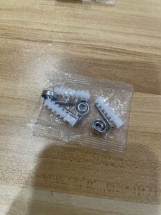 Factory direct stainless steel screw mirror nail decorative cover black plastic mirror nail bathroom pendant installation screw package combination