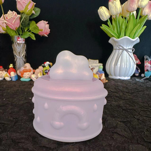 Fat Yaya DIY three-dimensional cloud storage box storage box silicone mold Rainbow arch bridge storage box silicone mold