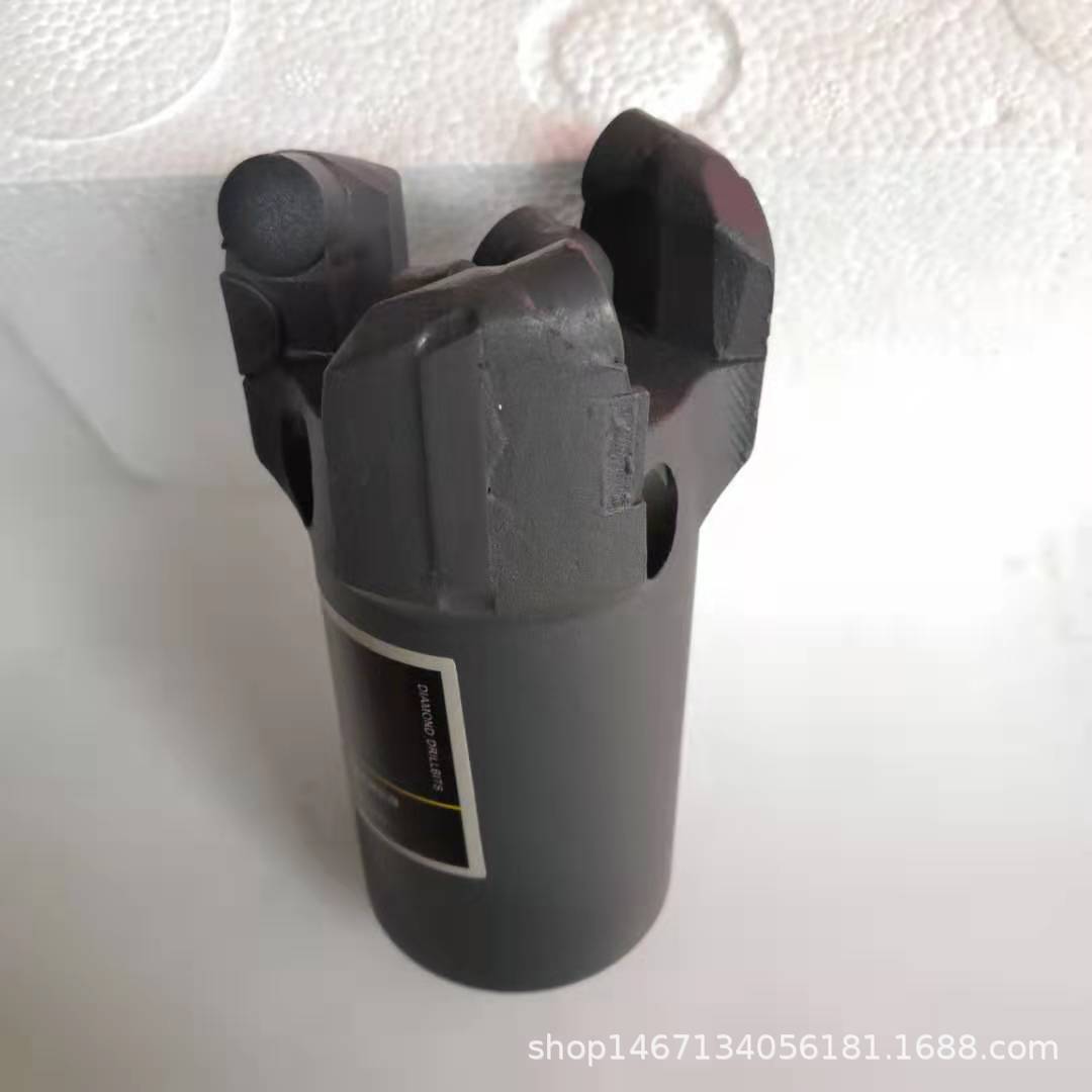 φ50金刚石复合片 三翼内凹取芯钻头 型号可*讲 中硬岩救星