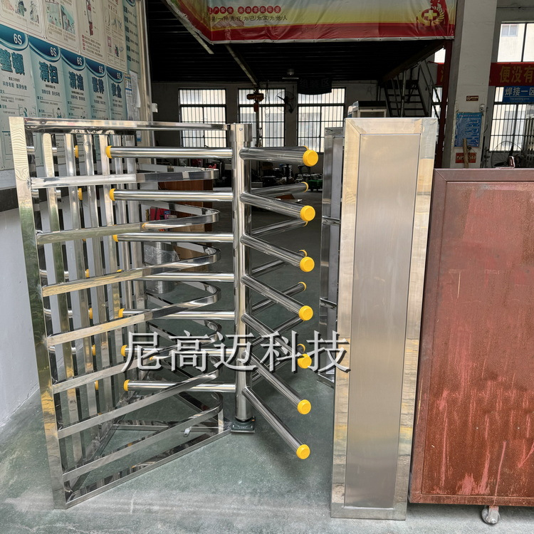 莆田景区游乐园不锈钢单向旋转栅超市出入口转轴门只出不进半高闸