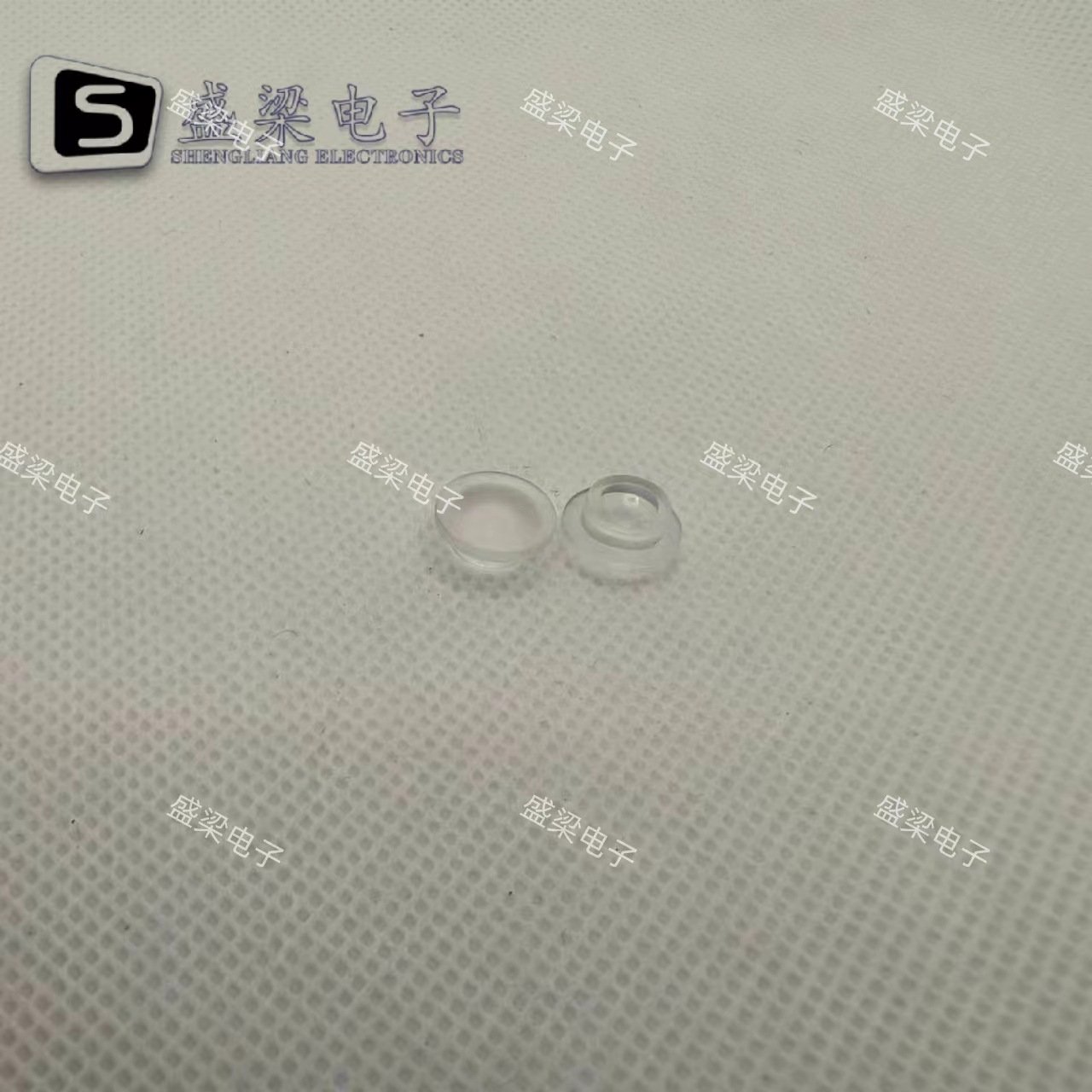 透明导光帽5mm空心光敏导光帽LC5-10灯罩磨砂帽子PC圆帽防静电