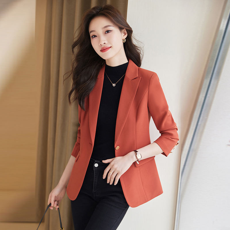 小西装外套女套装2023春季新款感西外套女春秋春休闲宽松上衣女士