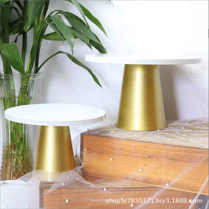 European-style pastry stand pastry plate iron cake stand wedding paper cup cake tray stand cake plate goblet fruit plate