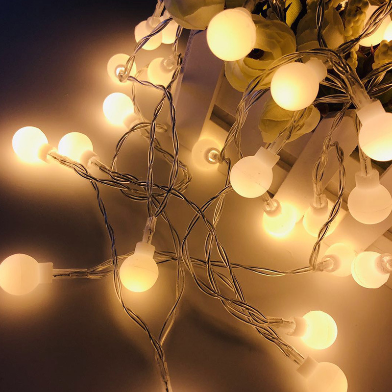 Guirnalda de luces LED pequeñas para exteriores, muy vendidas, para decoración de jardín, cumpleaños y festividades, impermeables, con control remoto y regulables. image 8