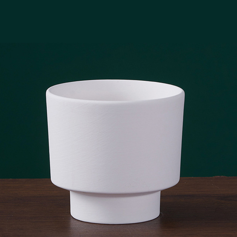 Taza de Cerámica en Blanco Cerámica para Pintar DIY, Bajo Esmalte para Manualidades DIY image 27