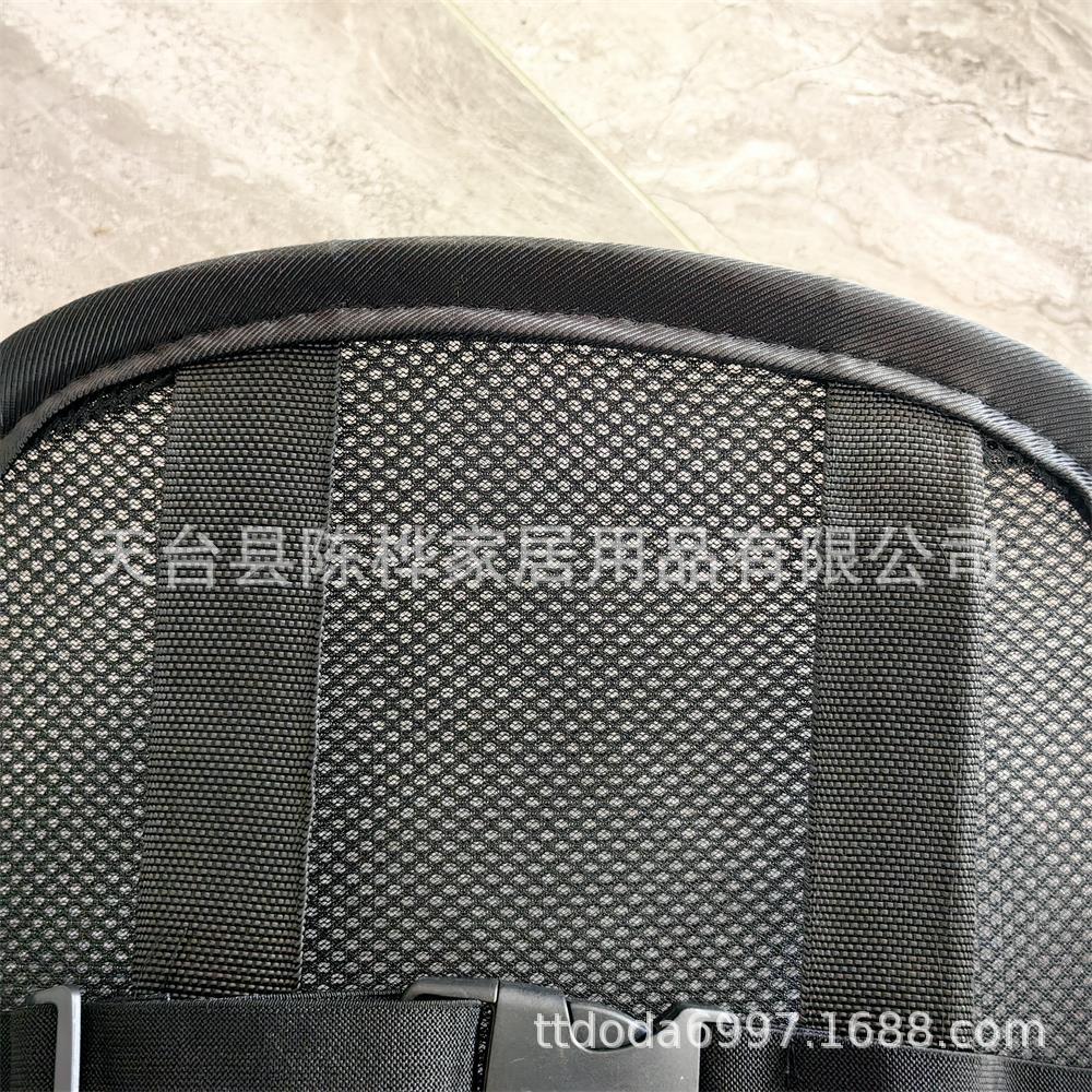 2-Piece Adjustable Car Lumbar Support Set, Breathable Seat Cushion for All Seasons, Sandwich Mesh Lumbar Pad, Backrest for Office