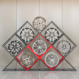 Car Wheel Hub DiSplay Rack Wheel Hub Rack Car 4S Shop AcceSSorieS DiSplay Rack Wheel Hub DiSplay InStallation DiSplay Rack Shelf