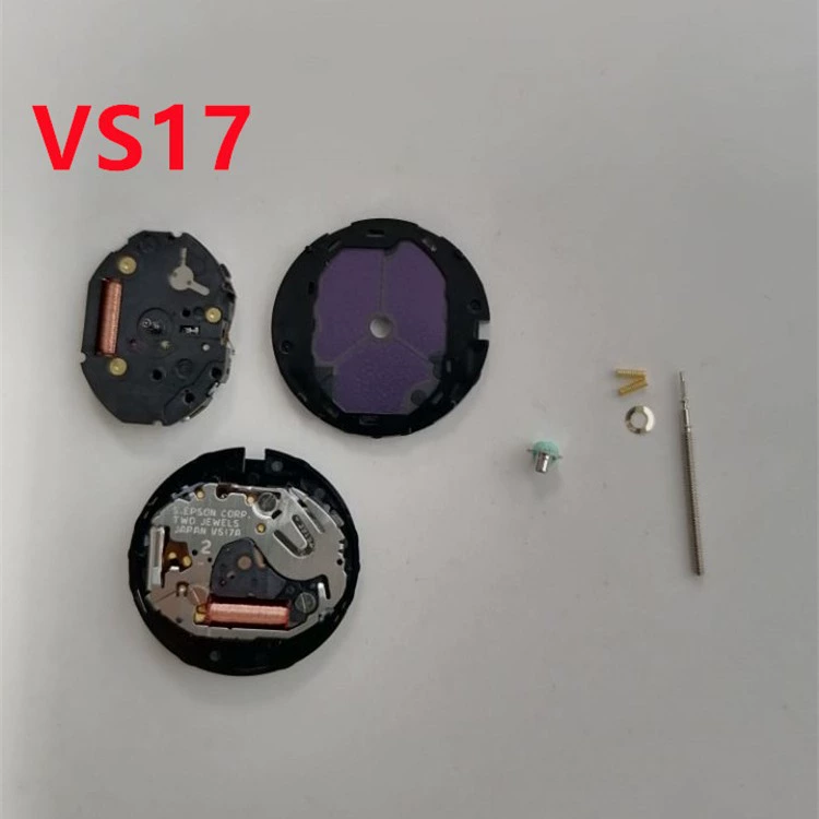 Новые оригинальные запчасти для кварцевого механизма часов AS01 H240 vs17, трехпусковой световой кинетический механизм