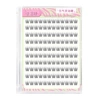 10 rows of 10 rows of 100 clusters of baby straight 12mm