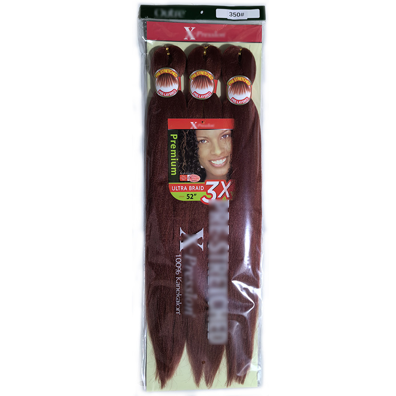 3X pre-estirado EZ trenzado cabello de tres piezas fabricantes al por mayor