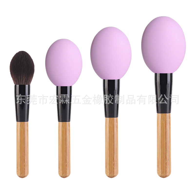 타원형 벌크 퍼플 세트 * 메이크업 브러쉬 더스트 커버