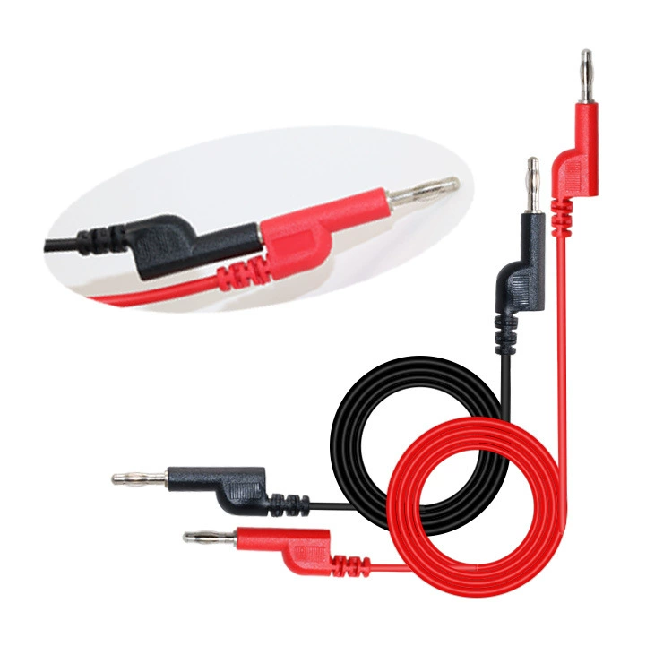 Мультиметр Банановый штекер 4 мм медный Банановый штекер Тестовый провод штекер тестовая Вилка питания