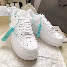 耐尅官莆田纯原空军一号 AF1纯白全黑小麦色百搭男女气垫低帮板鞋