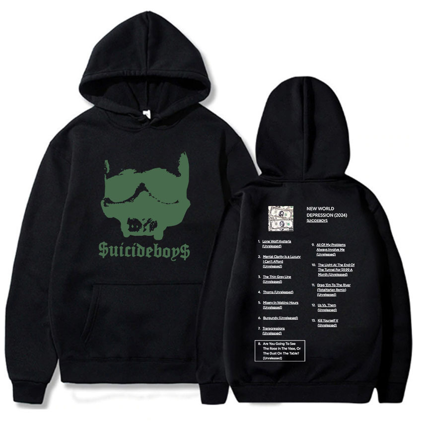 Men Setwear Graphic Clothing NEW WORLD DEPRESSION Album 2024