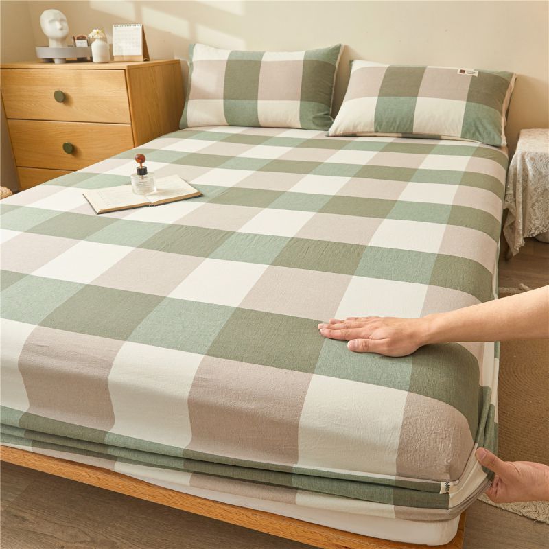 2025 nueva ropa de cama de algodón 2023 nueva ropa de cama de algodón cubierta protectora de colchón Tatami Simmons
